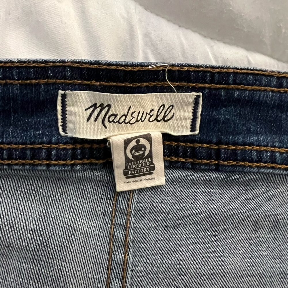 Madewell Denim A-Line Skirt - Picture 6 of 7